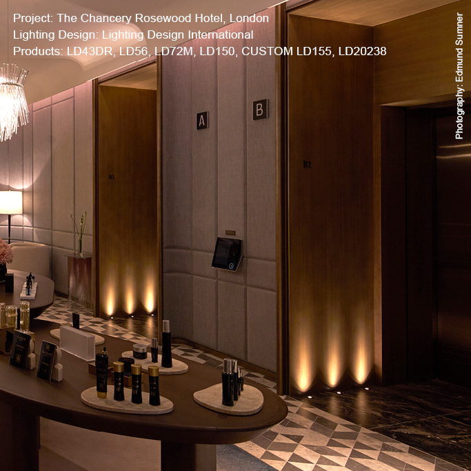 The Chancery Rosewood Hotel Lightgraphix Creative Lighting Solutions